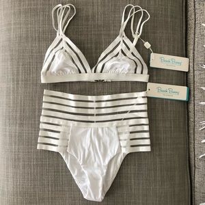 NWT Beach Bunny Sexy High Waist 2 Piece Bikini